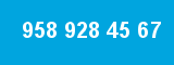 958 928 45 67 958 928 45 67